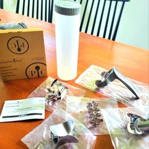 Pampered Chef Rolling Cookie Cutter plus accessories